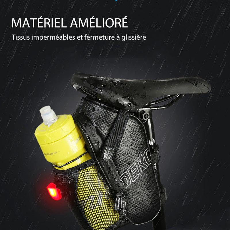 Waterproof bike bag under the saddle by Bowlift