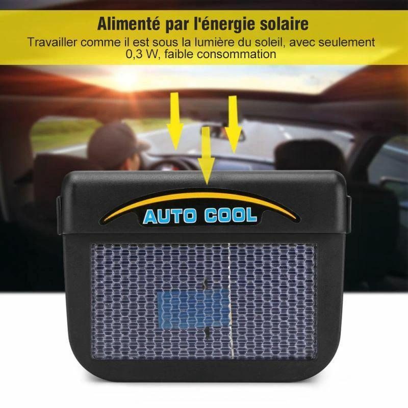 Solar fan for car by Bowlift