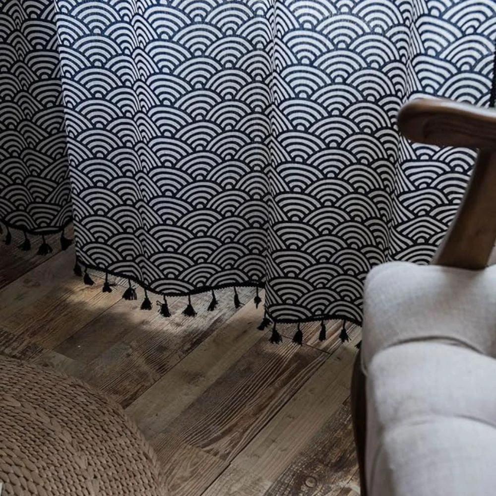 Tidal Scales Curtain by Casa & Beyond