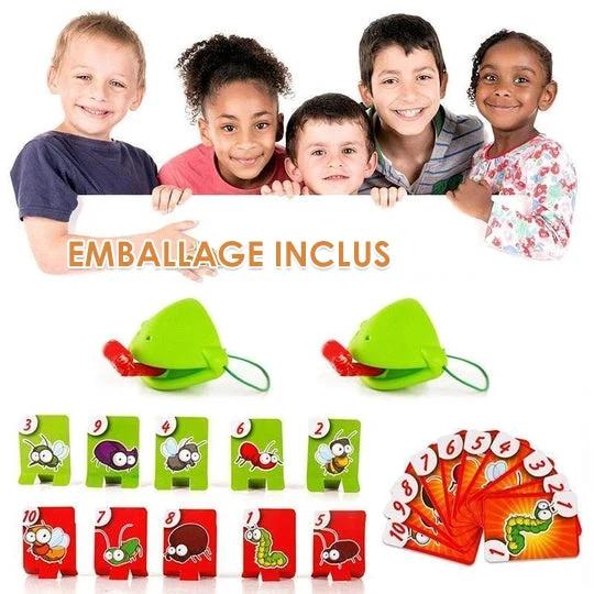 Desk toy for catching language Chameleon by Bowlift