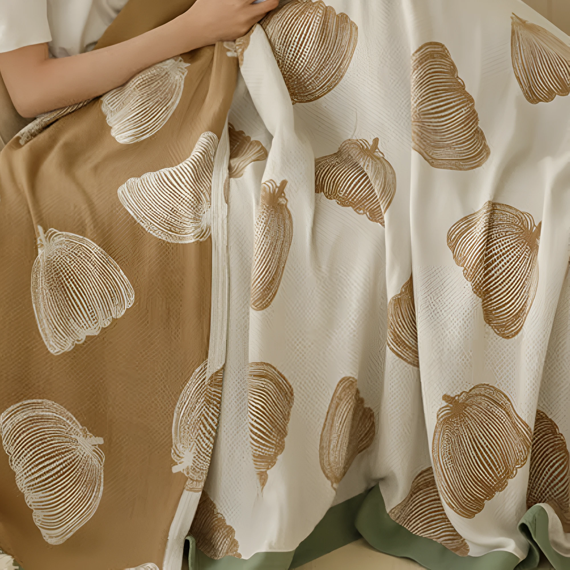 Rural Pumpkin Bamboo Fiber Blanket by Casa & Beyond