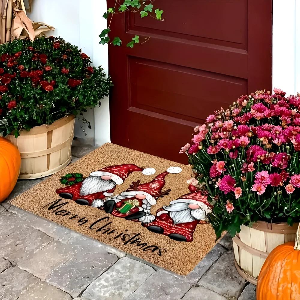 Gnome Wonderland Welcome Mat by Casa & Beyond