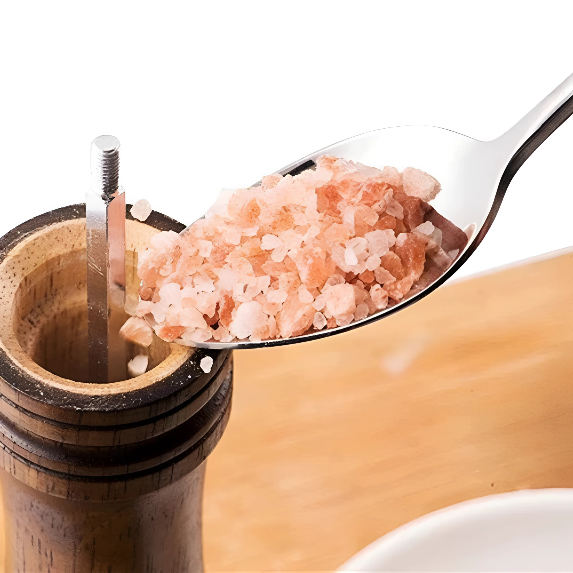 Rustic Oak Seasoning Grinder by Casa & Beyond