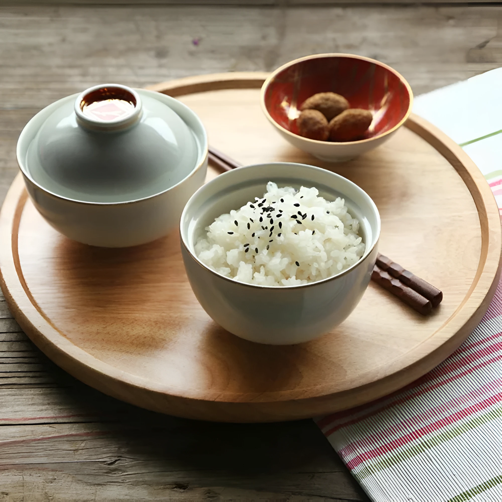 Modern Zen Bamboo Serving Plate by Casa & Beyond