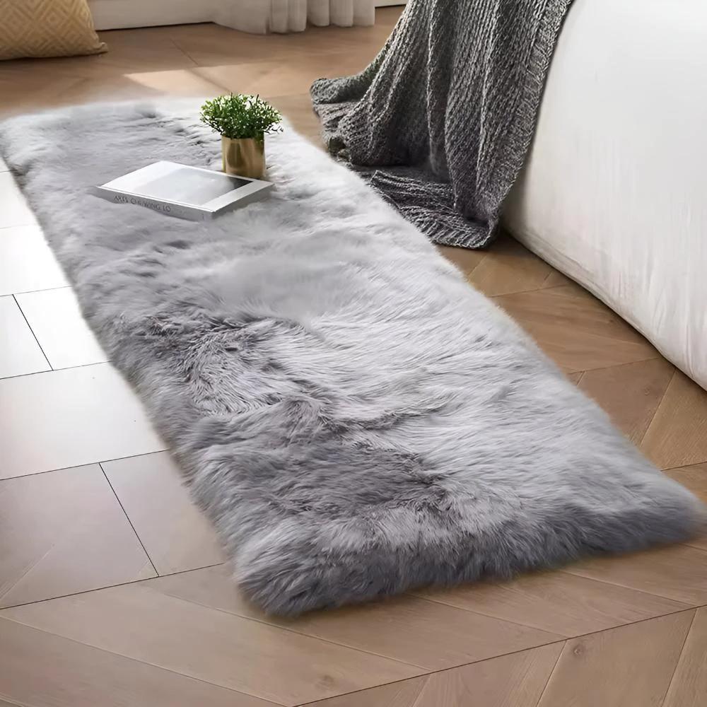 Faux Fur Plush Couch Cover by Casa & Beyond