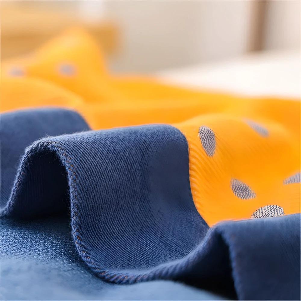 Serene Lily Floral Cotton Blanket by Casa & Beyond