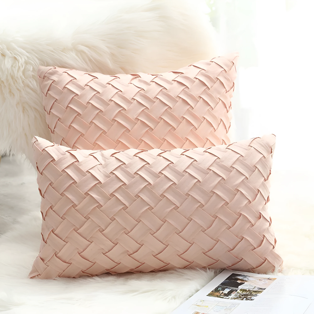 Premium Woven Cushion Covers by Casa & Beyond