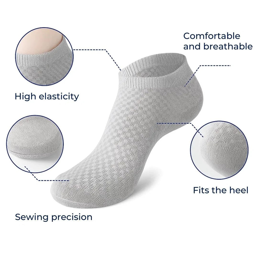 Cut Socks – Moisture-Wicking – Soft Elastic Fibre – Sweat-Free All-Day Comfort – Durable Odour Control Bowlift by Bowlift