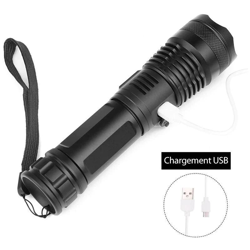 2023 New Year's Sale for a limited time LED flashlight Laser Tactical Rechargeable 90000 Lumens Improved - Buy 2 Get VIP Free Shipping by Bowlift
