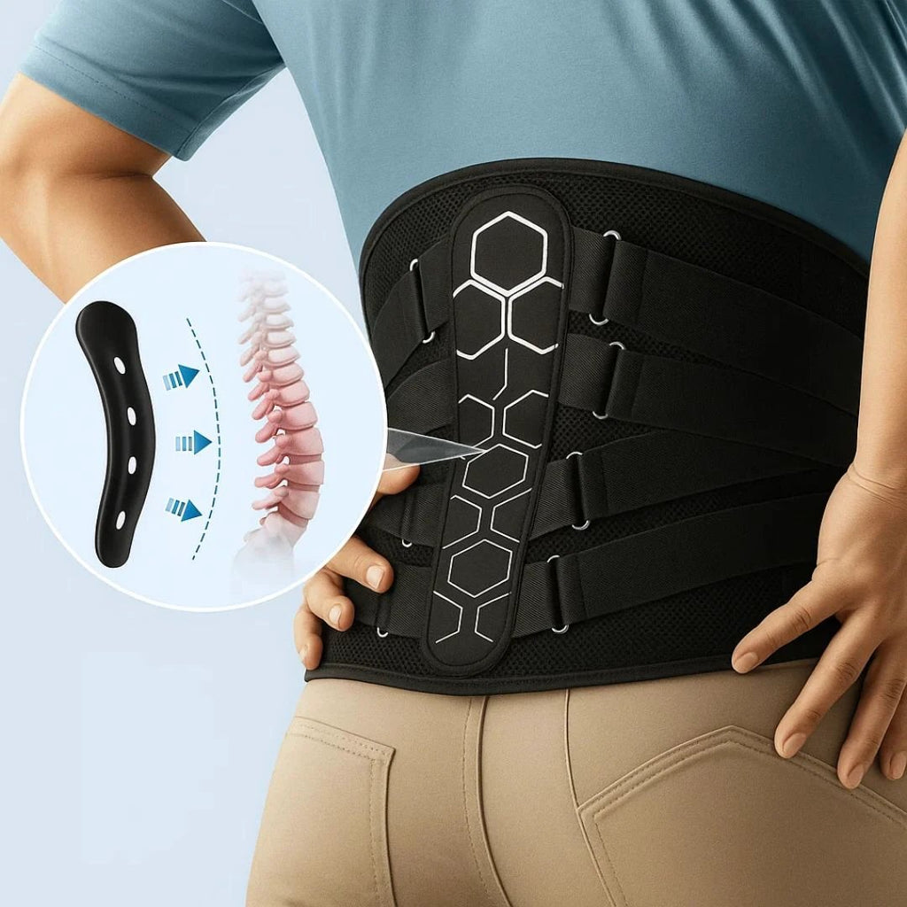 Ultra-Breathable Lumbar Support Belt – Lightweight Stabilising Wrap for Pain Relief & Posture Support Bowlift by Bowlift