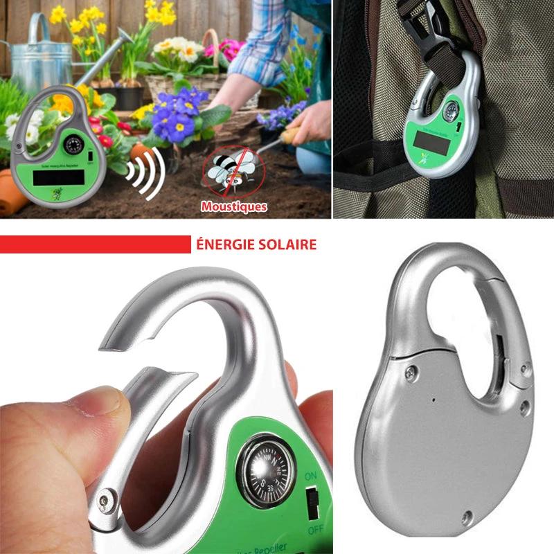 Ultrasonic Solar Mosquito Repellent by Bowlift