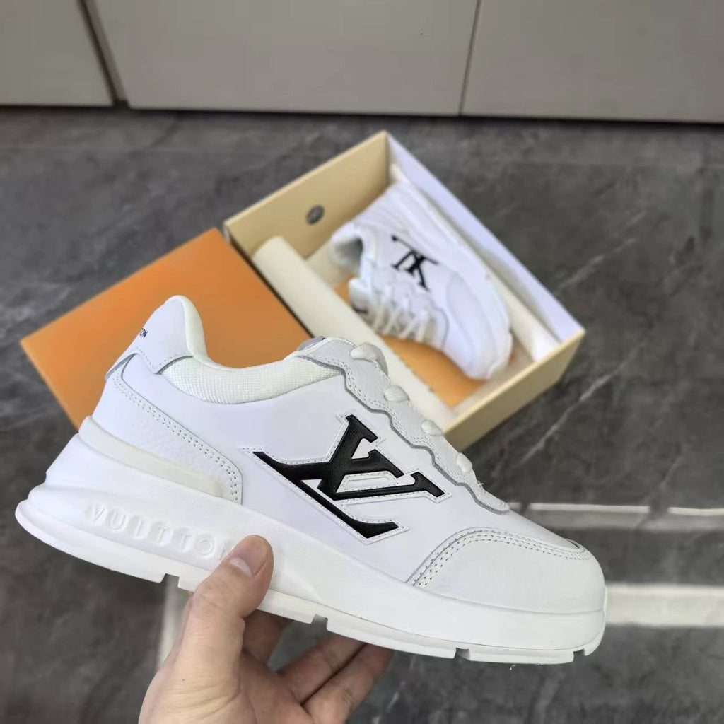 Luxury Lou Paris Classic Trainers White Black Shoes Sneakers by Air Jordan