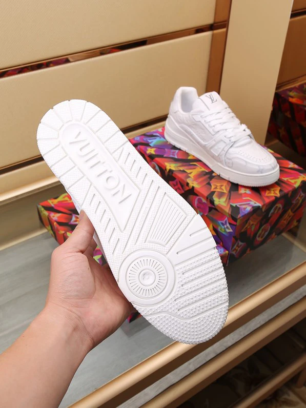 Luxury Trainer Sneakers Shoes #54 Signature White by Air Jordan