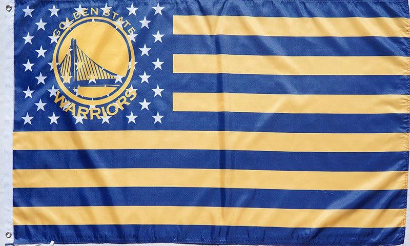 Golden State Warriors Flag-3x5FT Banner-100% polyester by flagsshop