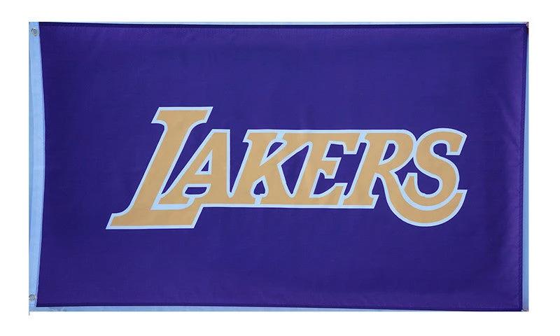 L.A. Lakers Flag-3x5FT Banner-100% polyester by flagsshop