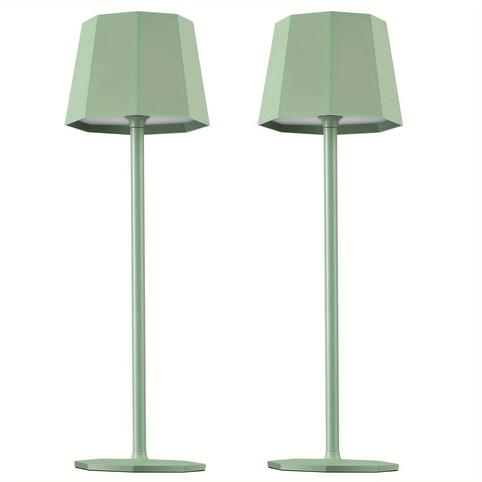 DuoGlow | Battery-Powered 2-Piece Set Cordless Table Lamp Bowlift by Bowlift