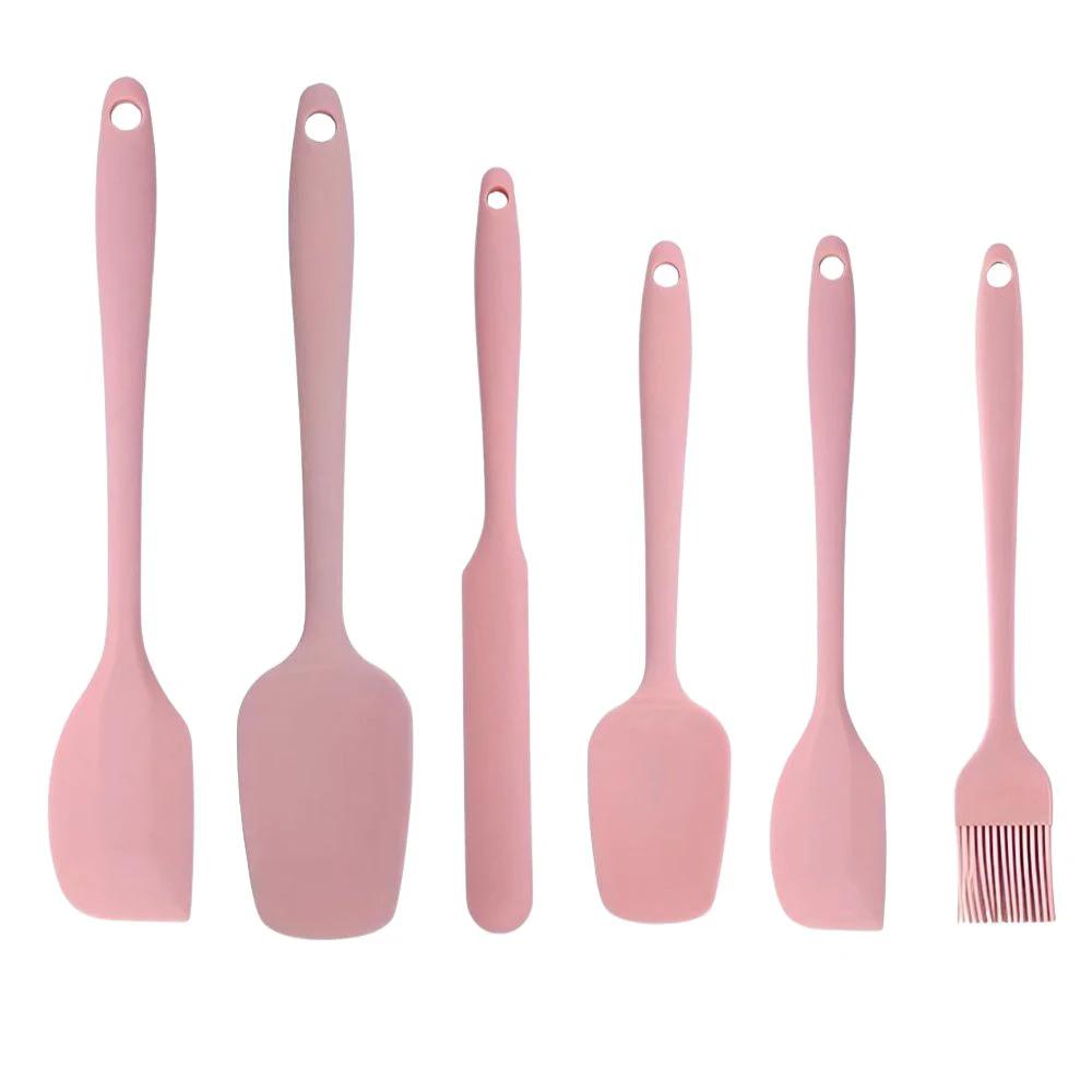 Flexible Silicone Spatula Set | 6 Pcs Set by Casa & Beyond