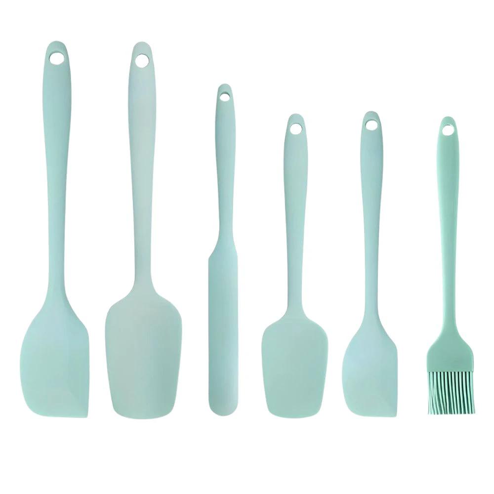 Flexible Silicone Spatula Set | 6 Pcs Set by Casa & Beyond