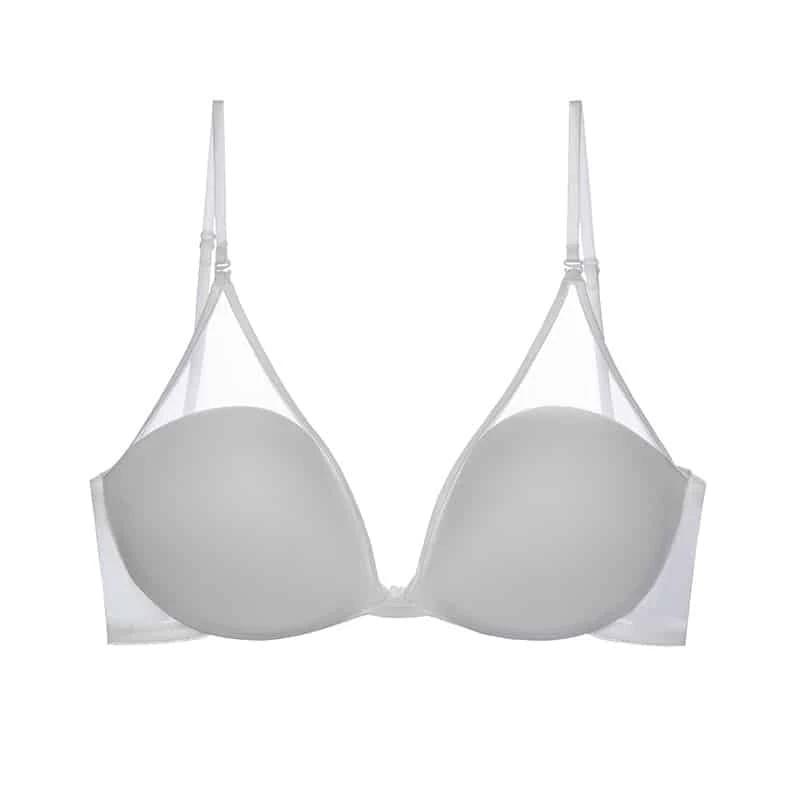 Breezy 2.0 - Backless Bra with Transparent Tulle by BowLift