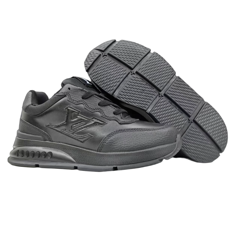 Luxury Lou Paris Classic Trainers Black Shoes Sneakers by Air Jordan