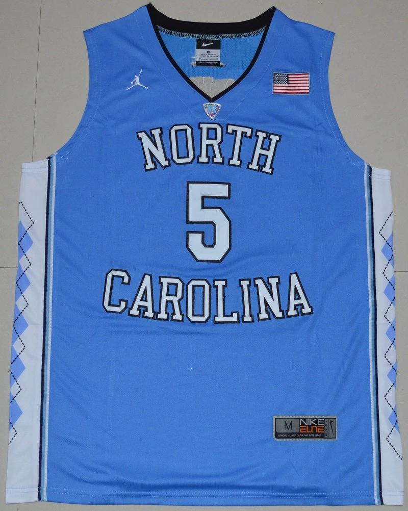 North Carolina Tar Heels #5 Marcus Paige NCAA Basketball Jersey Blue by My store basketball