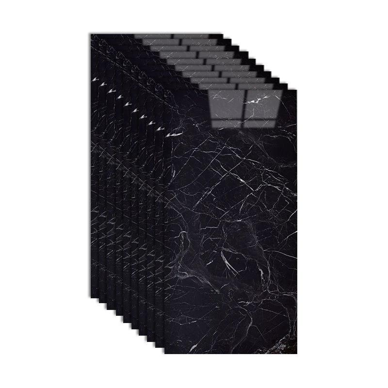 Plastic Peel and Stick Wall Tile Rectangular Waterproof Peel and Stick Wall Tile by BowLift