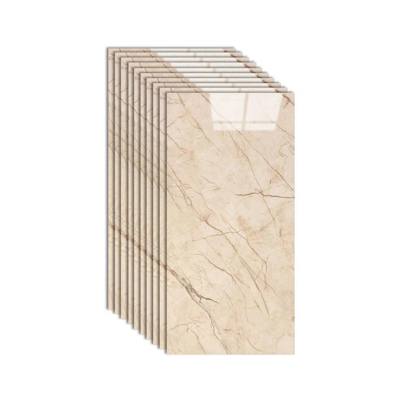 Plastic Peel and Stick Wall Tile Rectangular Waterproof Peel and Stick Wall Tile by BowLift