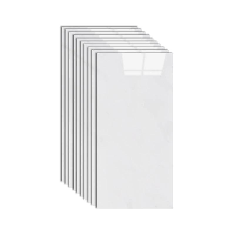 Plastic Peel and Stick Wall Tile Rectangular Waterproof Peel and Stick Wall Tile by BowLift