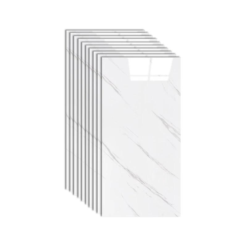 Plastic Peel and Stick Wall Tile Rectangular Waterproof Peel and Stick Wall Tile by BowLift