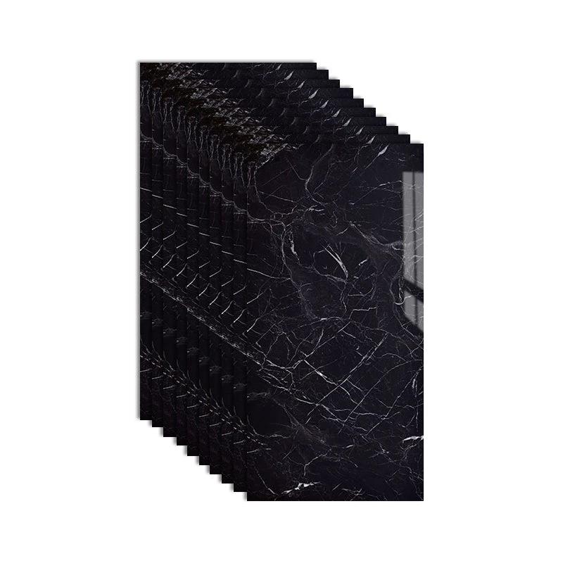 Plastic Peel and Stick Wall Tile Rectangular Waterproof Peel and Stick Wall Tile by BowLift