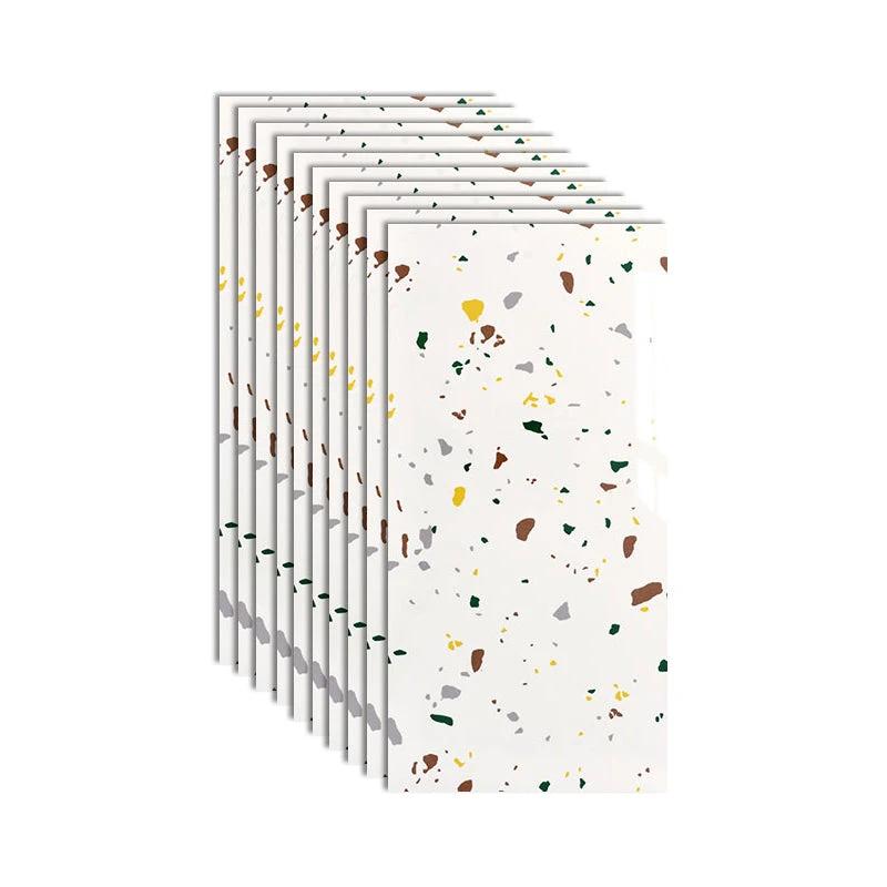 Plastic Peel and Stick Wall Tile Rectangular Waterproof Peel and Stick Wall Tile by BowLift