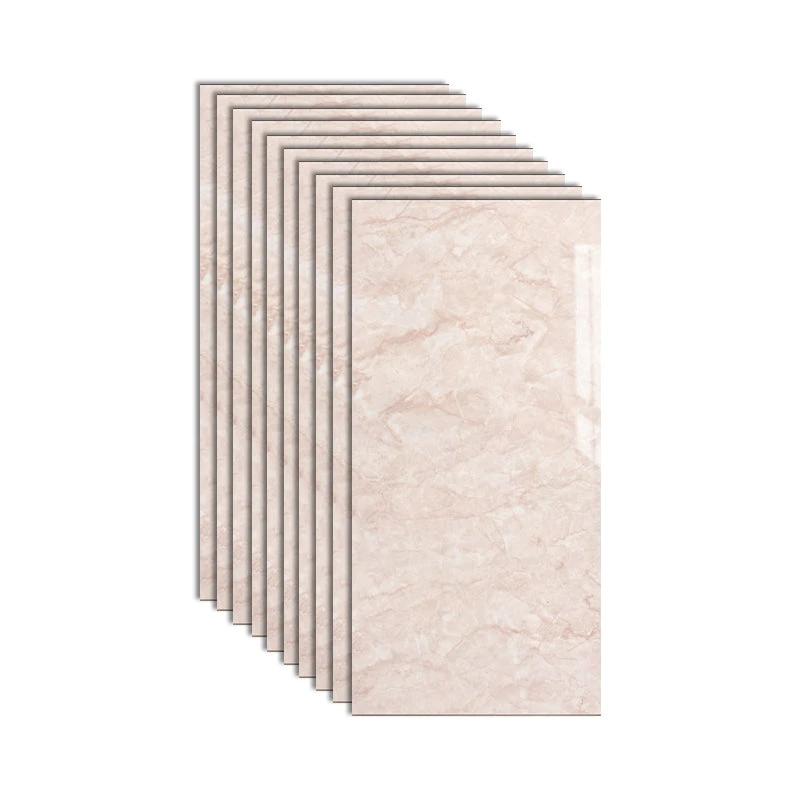Plastic Peel and Stick Wall Tile Rectangular Waterproof Peel and Stick Wall Tile by BowLift