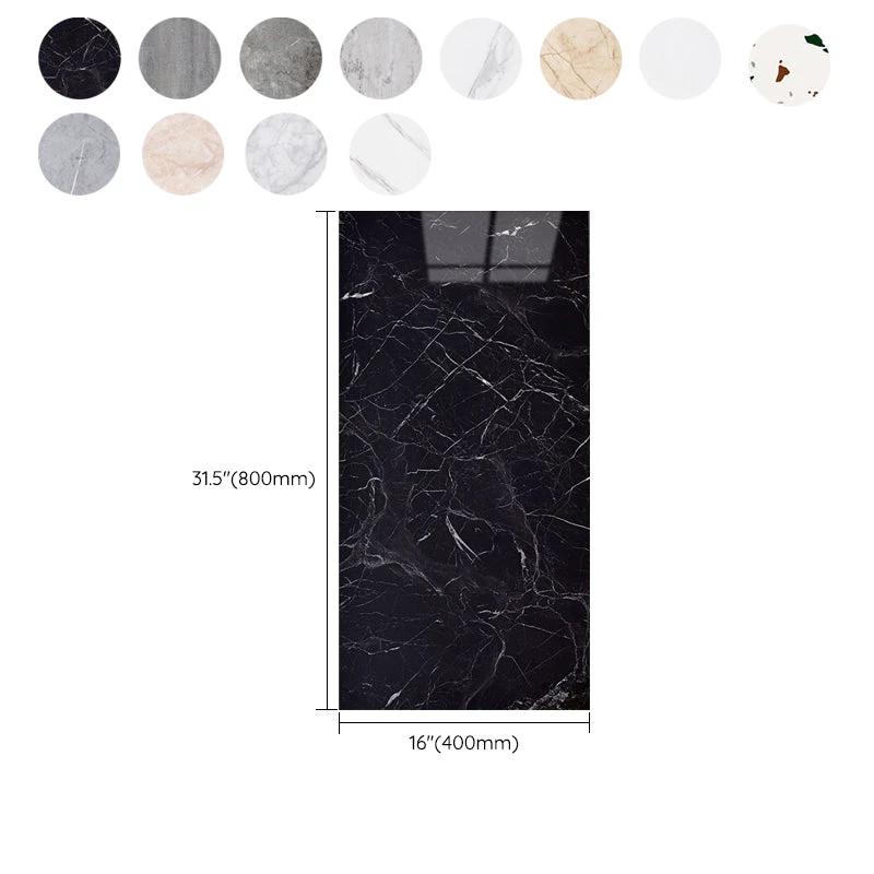 Plastic Peel and Stick Wall Tile Rectangular Waterproof Peel and Stick Wall Tile by BowLift