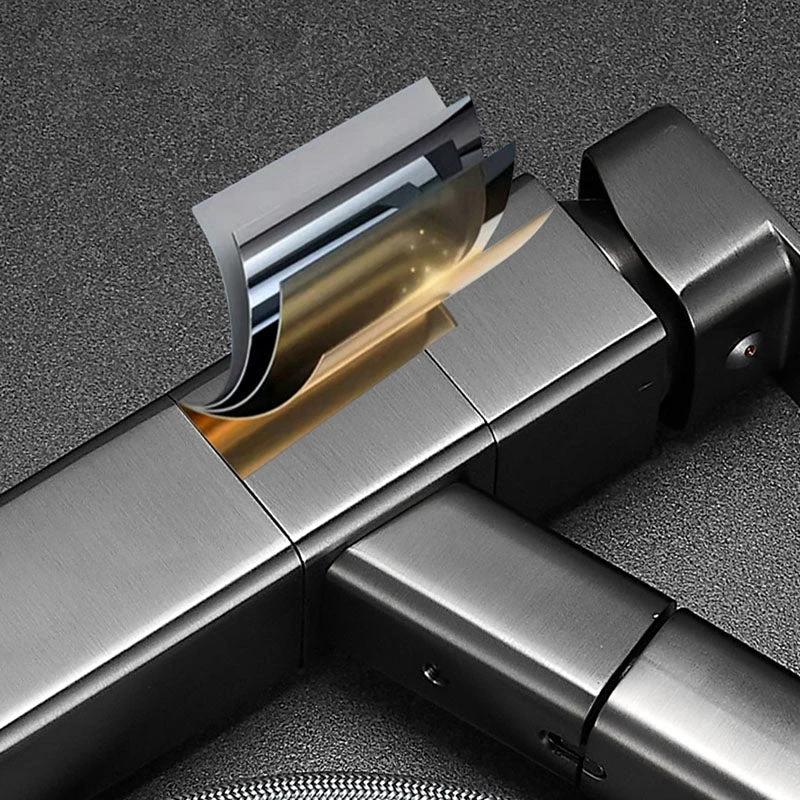 Bathroom Vessel Faucet Swivel Spout Single Handle Faucet with Pull-Out Spray Head by BowLift