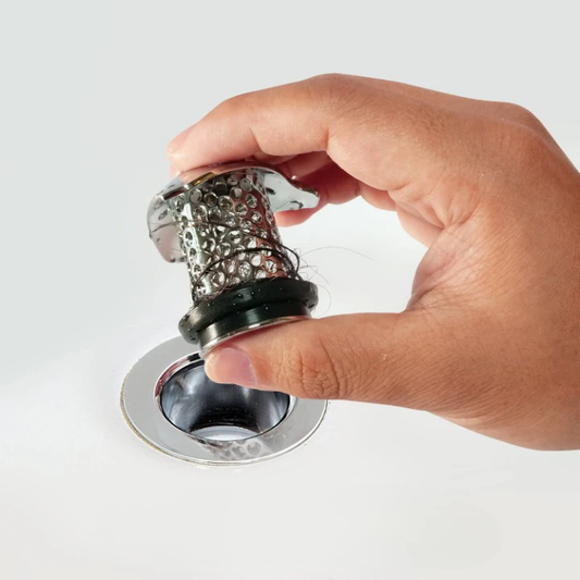 BathTub Drain Hair Catcher – Effortlessly Catches Hair Without Clogs Bowlift by Bowlift