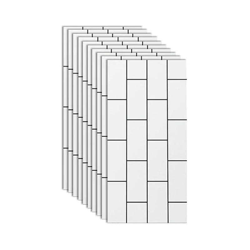Individual Tiles Wallpaper PVC Waterproof Peel and Stick Tiles Wall Tile by BowLift