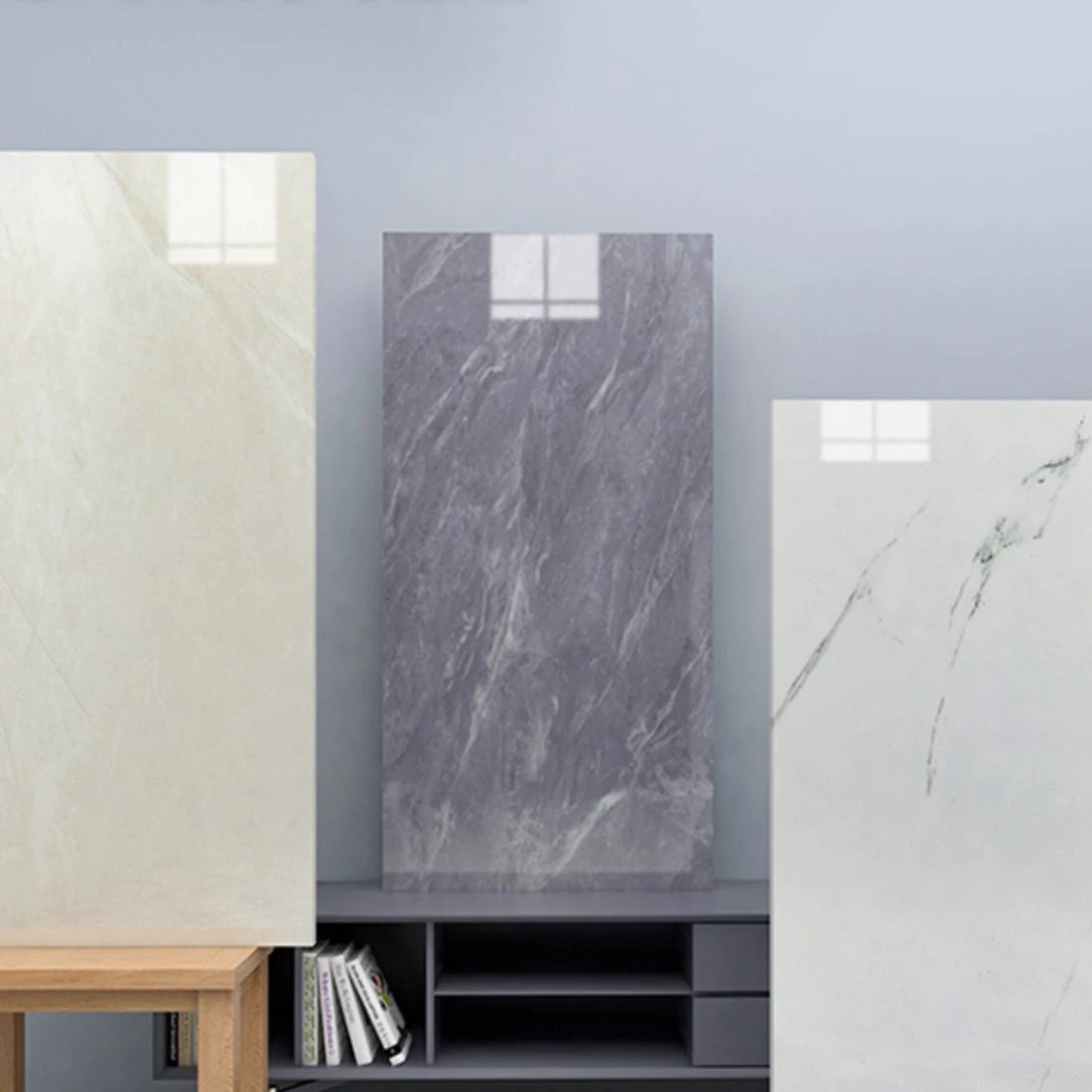 PVC Peel and Stick Wall Paneling Rectangular Individual Panels Wallpaper by BowLift