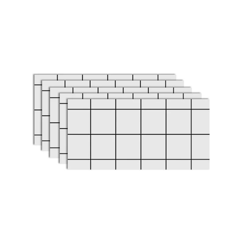 PVC Peel and Stick Wall Paneling Rectangular Individual Panels Wallpaper by BowLift