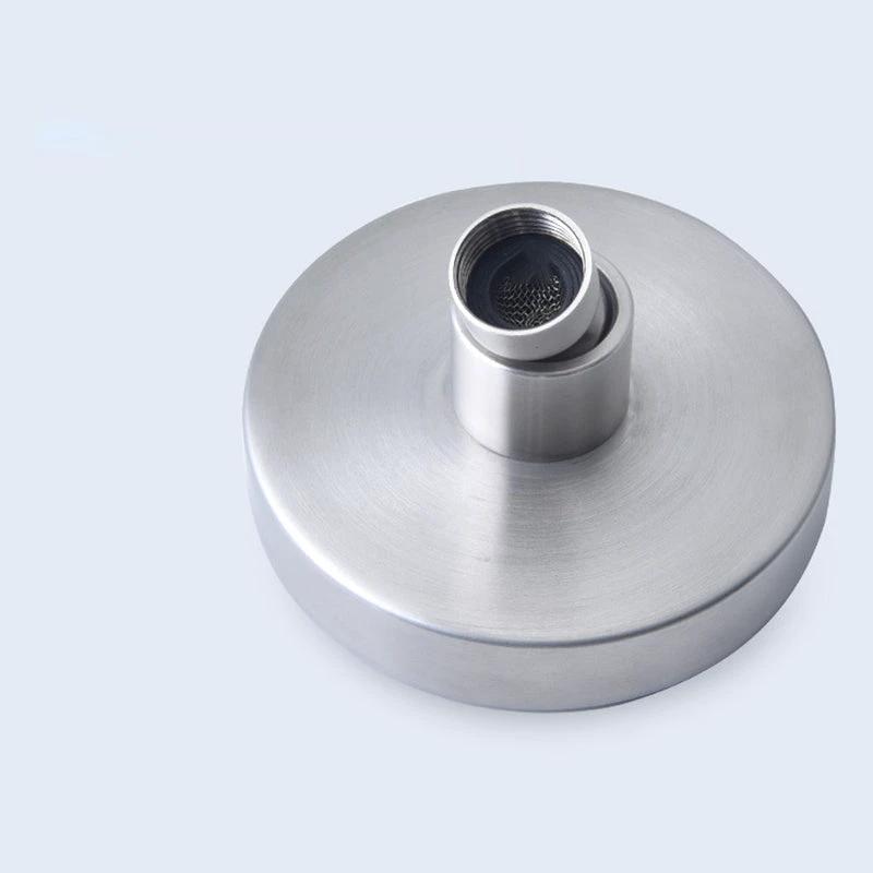 Stainless Steel Shower Combination Round Fixed Shower Head with Shower Arm by BowLift
