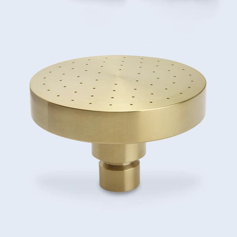 Stainless Steel Shower Combination Round Fixed Shower Head with Shower Arm by BowLift