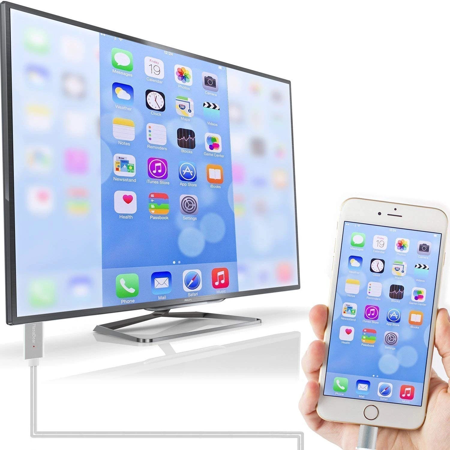 Lightning to HDMI Cable Adapter by Bowlift