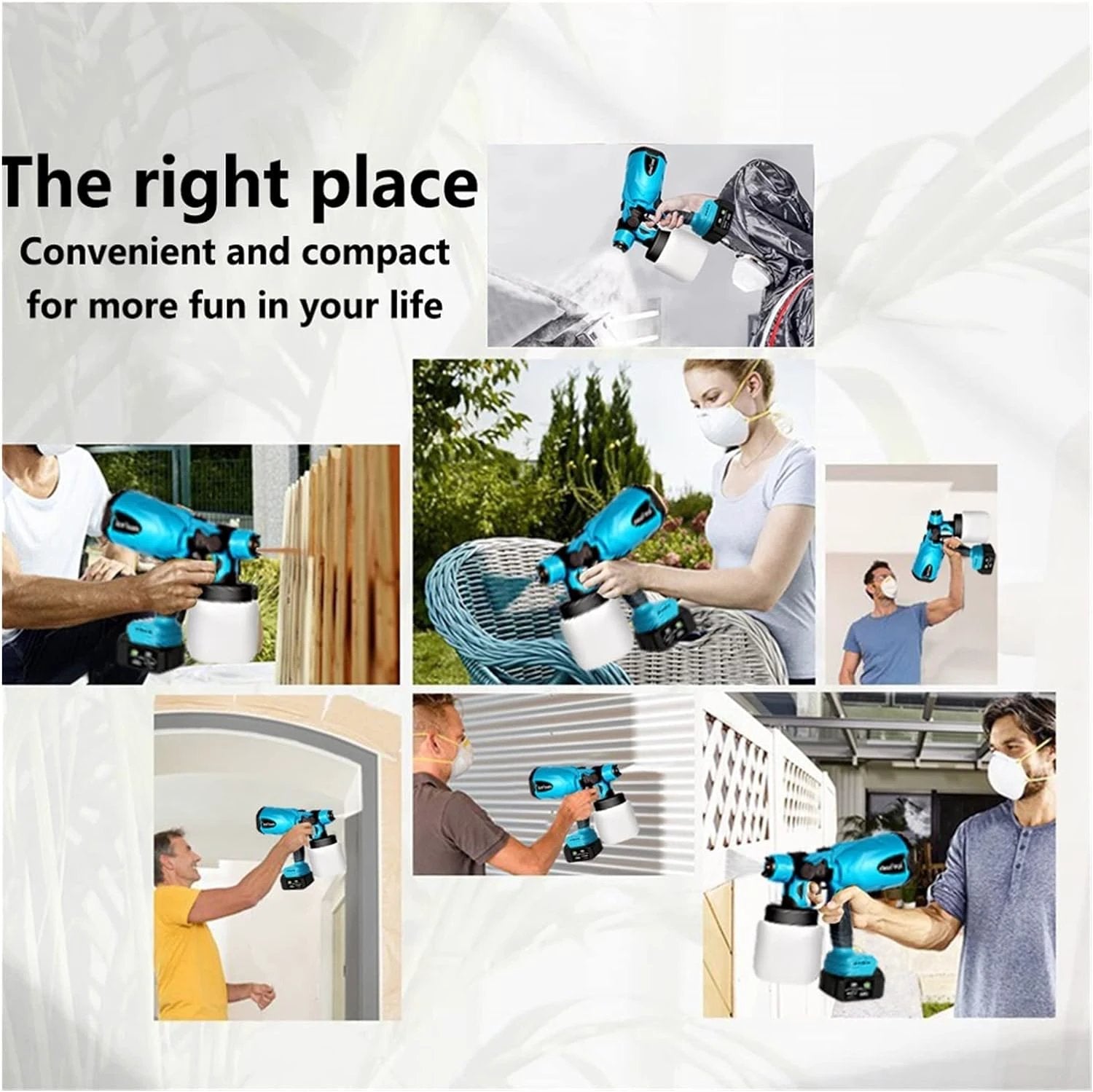 Cordless Paint Jet Pro Twin Battery - Powerful & Easy Maintenance Bowlift by Bowlift