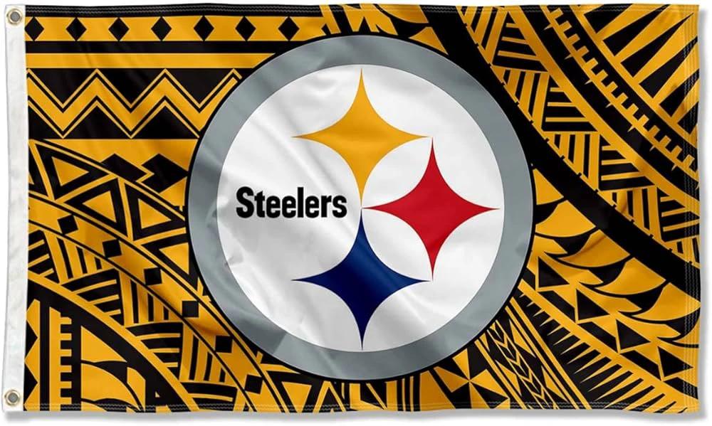 Pittsburgh Steelers Flag-3x5FT NFL the Terrible Towel Flag Banner-100% polyester by flagsshop