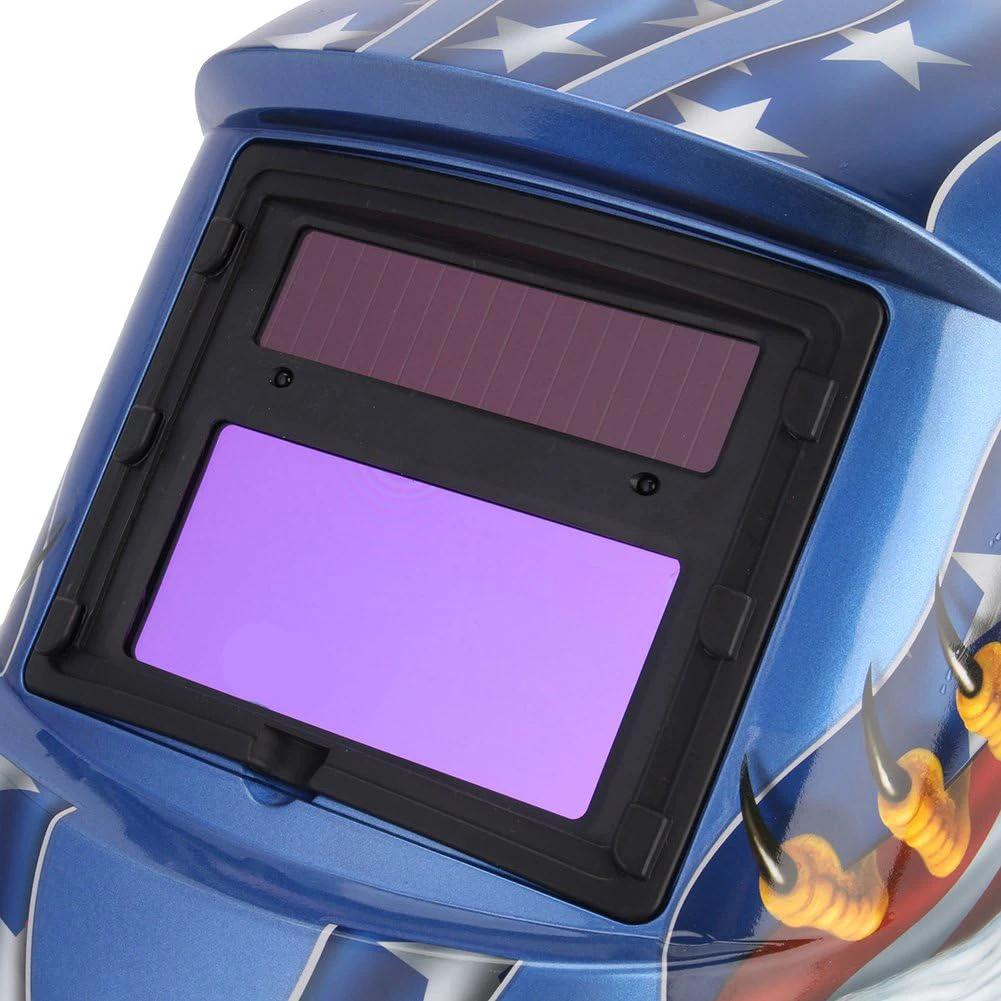 Auto-Darkening Welding Helmet with True Color Large Viewing Screen by BowLift