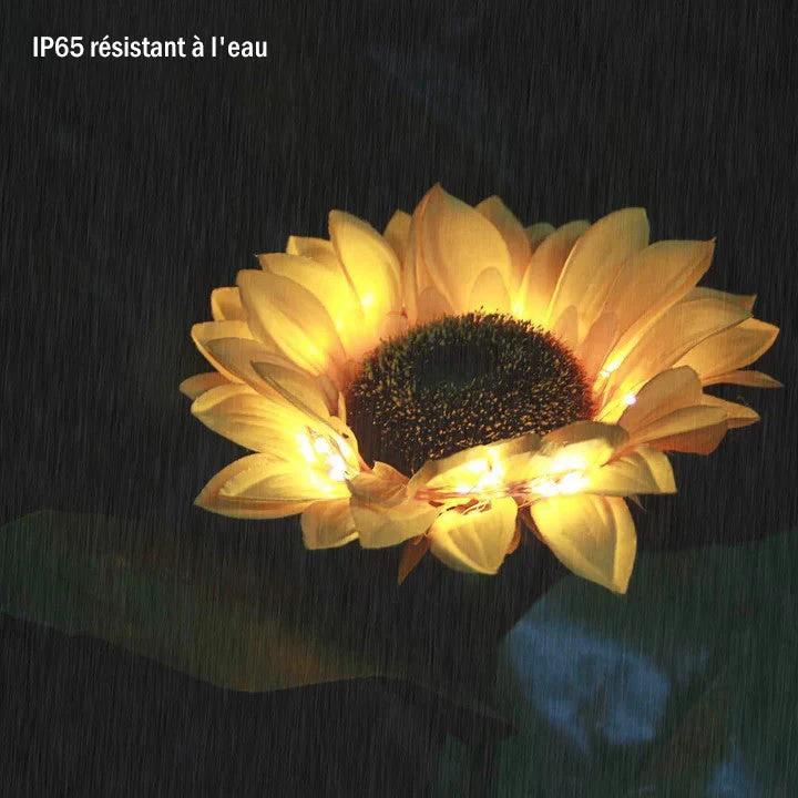 Solar Sunflower Light, 2 Pieces by Bowlift