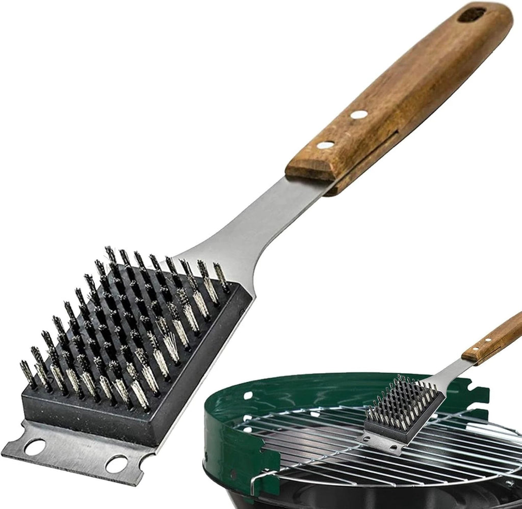 Stainless Grill Brush and Scraper by Casa & Beyond