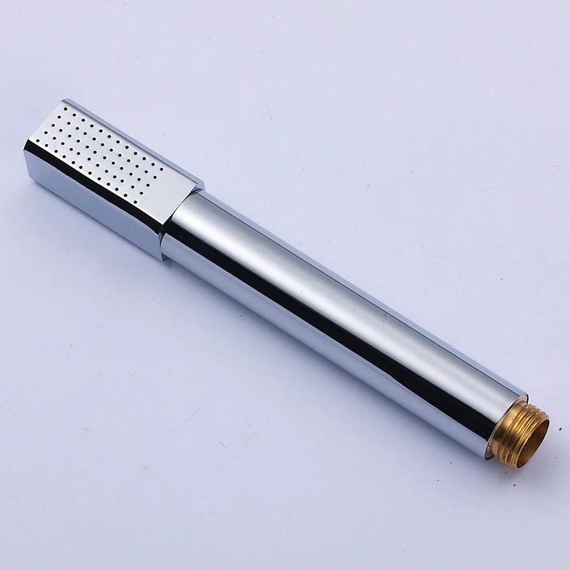 Simple Handheld Shower Head Square 304 Stainless Steel Shower Head by BowLift