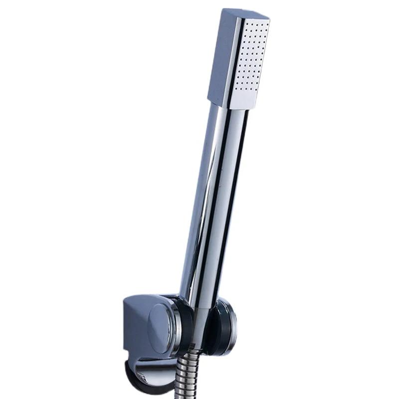 Simple Handheld Shower Head Square 304 Stainless Steel Shower Head by BowLift