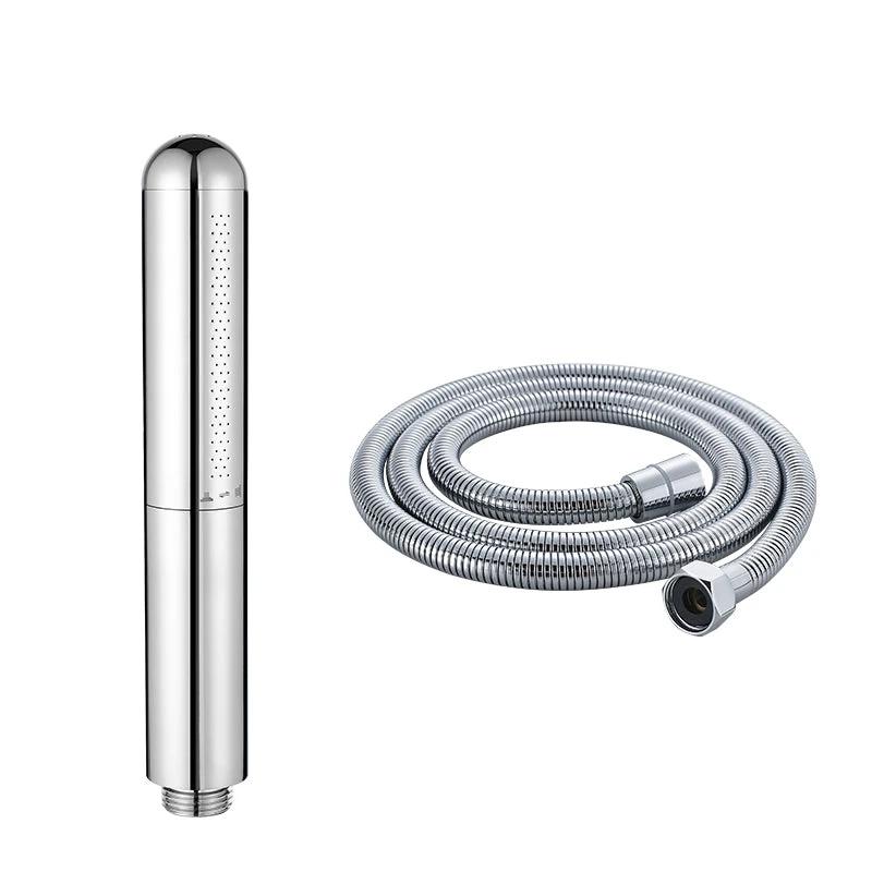 Simple Handheld Shower Head Square 304 Stainless Steel Shower Head by BowLift