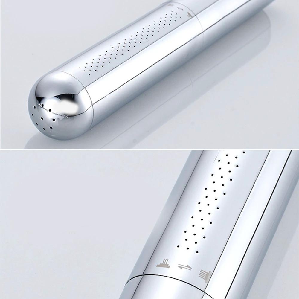 Simple Handheld Shower Head Square 304 Stainless Steel Shower Head by BowLift